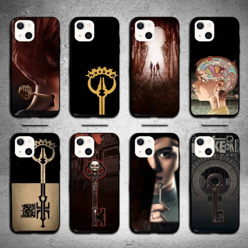 

Locke & Key TV Phone Case For iPhone 11 12 Mini 13 14 Pro XS Max X 8 7 6s Plus SE XR Shell