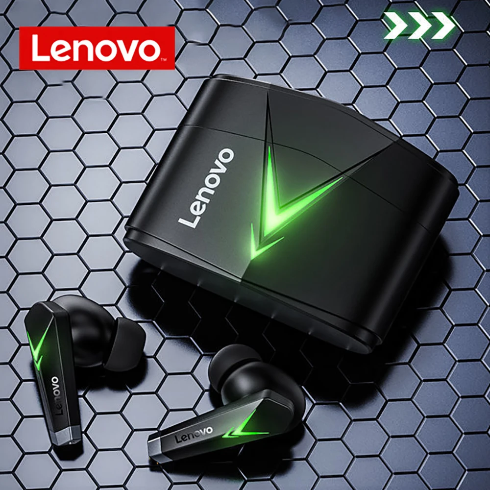 

Lenovo LP6 TWS Gaming Earphone New Wireless Buletooth Headphone With Noise Reduction Dual Mode Headset For E-Sports Games Music