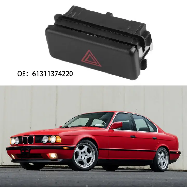 

Car Emergency Warning Stop Flasher Hazard Danger Switch Accessories For E31 E32 E34 E36 M5 61311374220 Danger Switch Tools