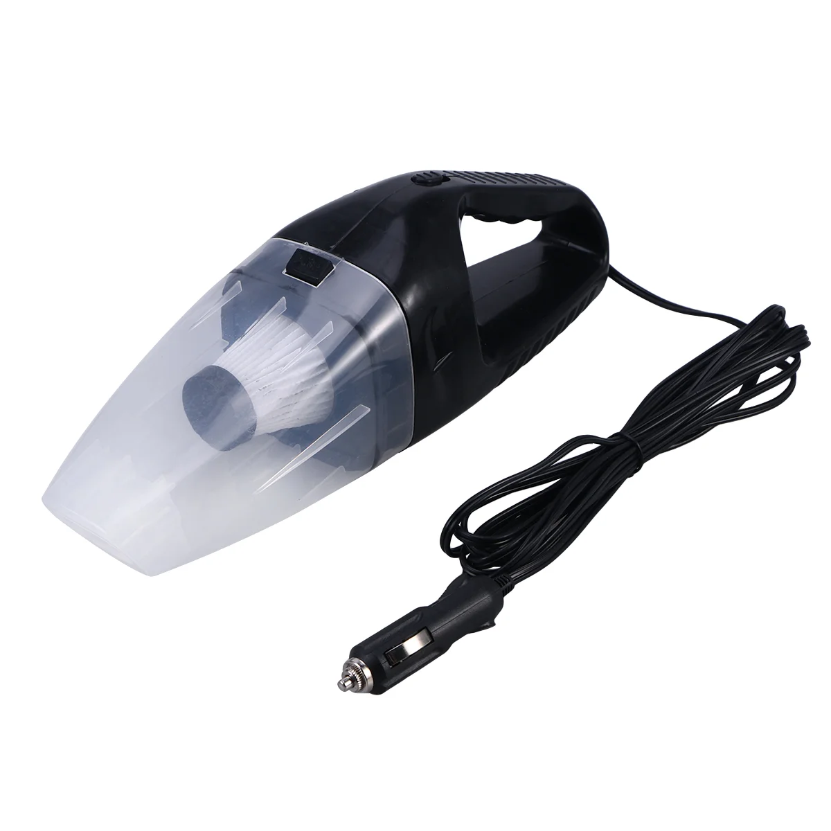 

Portable 120W 12V Handheld Cyclonic Wet Dry Duster Car Vacuum Cleaner (Black)