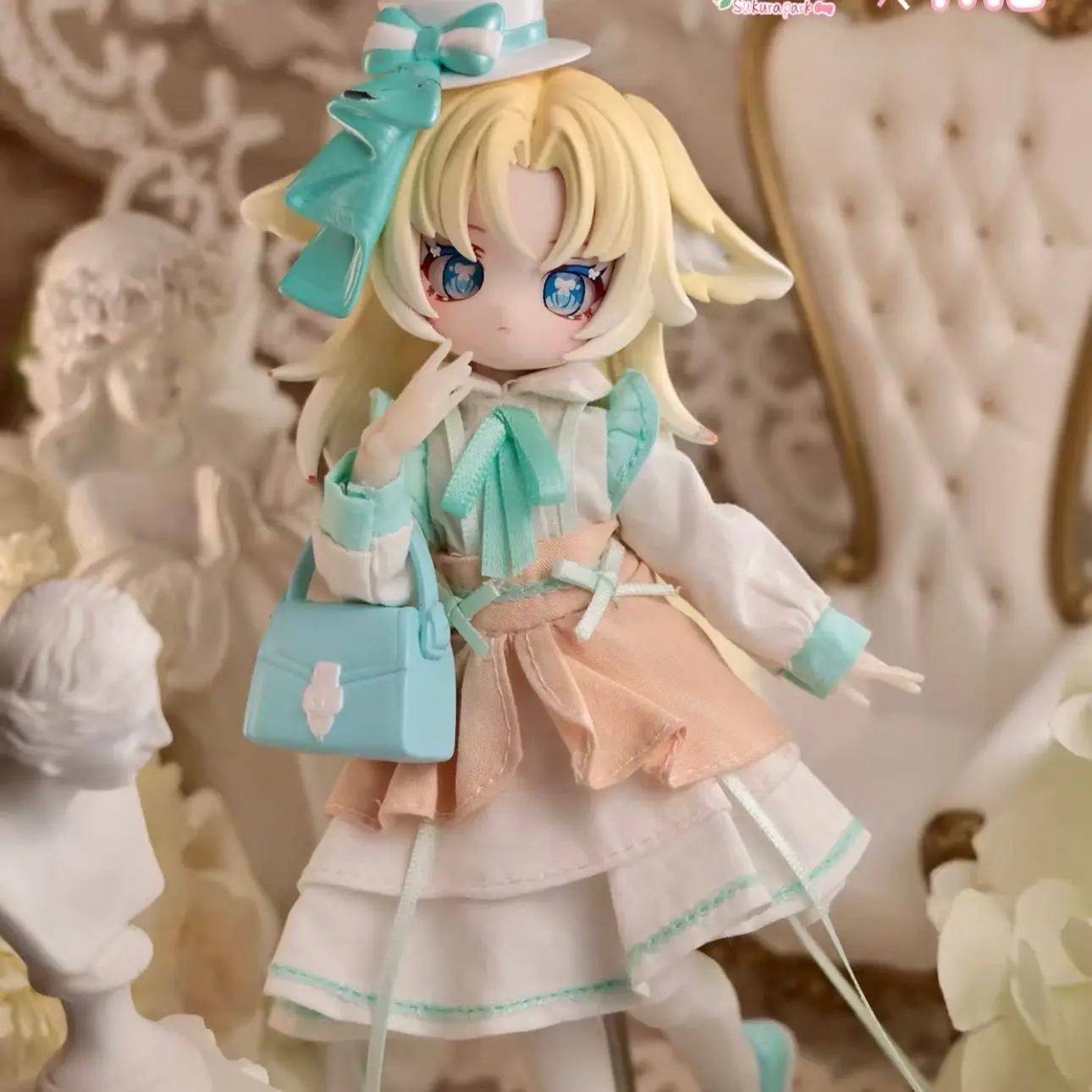 Фото Оригинальные игрушки-сюрпризы Sakura Park: шарнирная фигурка BJD 1/12 из серии Start Again, милая аниме-фигурка в таинственной коробке для девочек №4