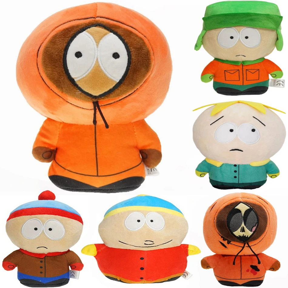 

Kawaii Southpark Plush Doll Toy Game Doll Stan Kyle Kenny Cartman Plush Kids Plush Birthday Gift AAA