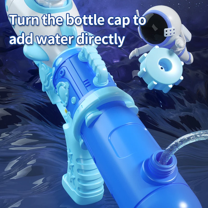 Фигурка астронавта с водяным пистолетом большой емкости для пляжных игр и