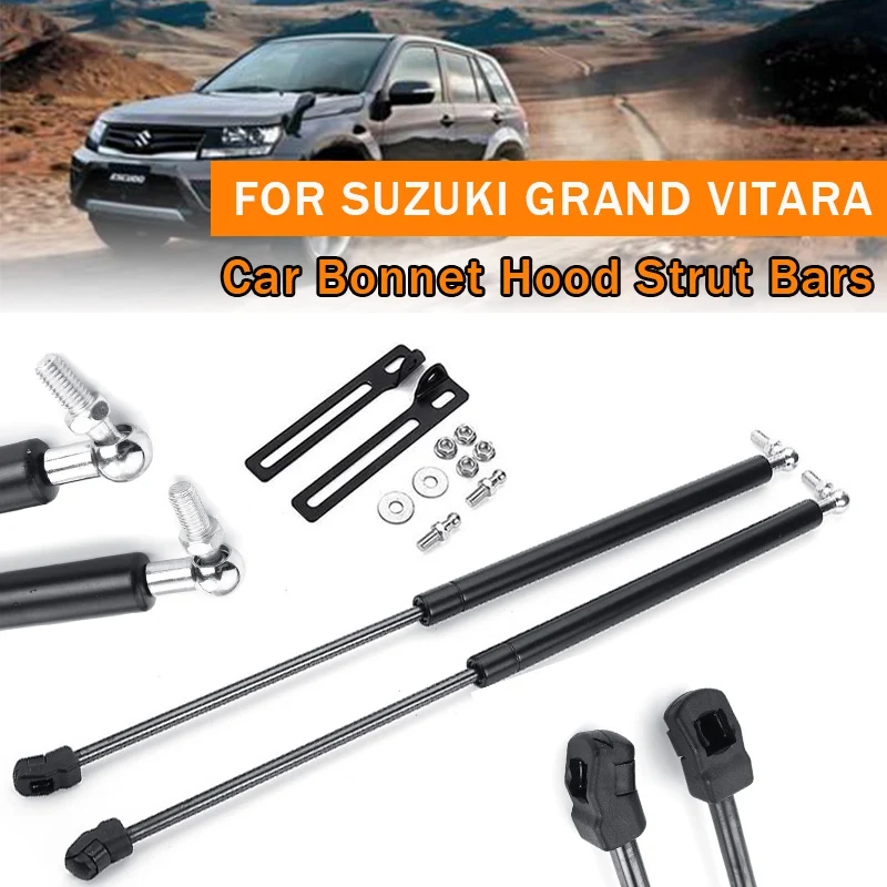 

2 шт., подъемные стойки для капота автомобиля Suzuki Grand Vitara 2012-2018