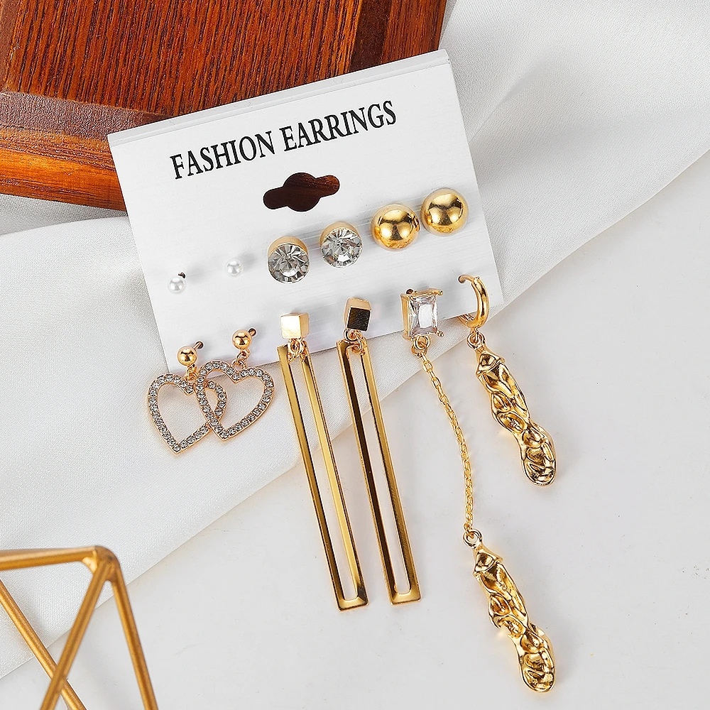 Серьги IPARAM акриловые в винтажном стиле женские висячие украшения с