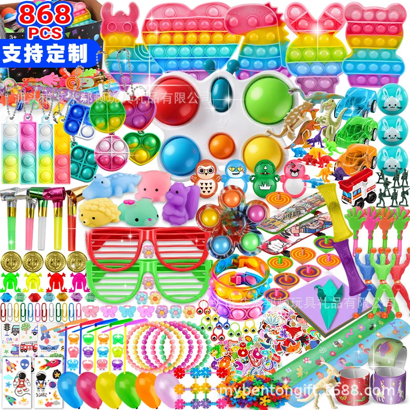 Сенсорные игрушки с пузырьками для детских вечеринок