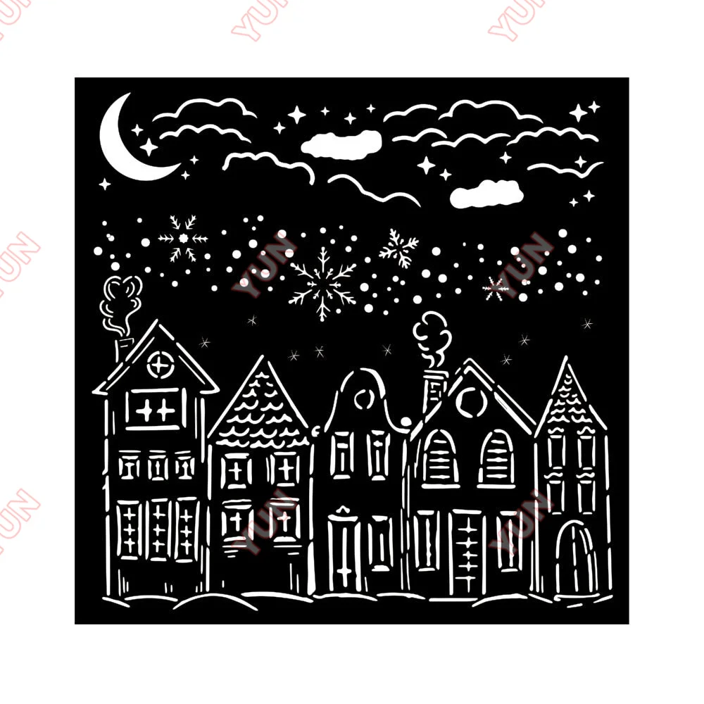 Горячая Распродажа новинка трафареты ночного неба дома сделай сам изготовление