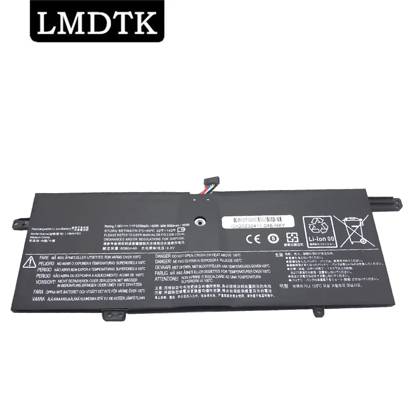 LMDTK Новый L16M4PB3 Аккумулятор для ноутбука Lenovo IdeaPad 720S-13ARR 720S-13IKB Series L16C4PB3 L16L4PB3 7,68 V 268mAh/48WH
