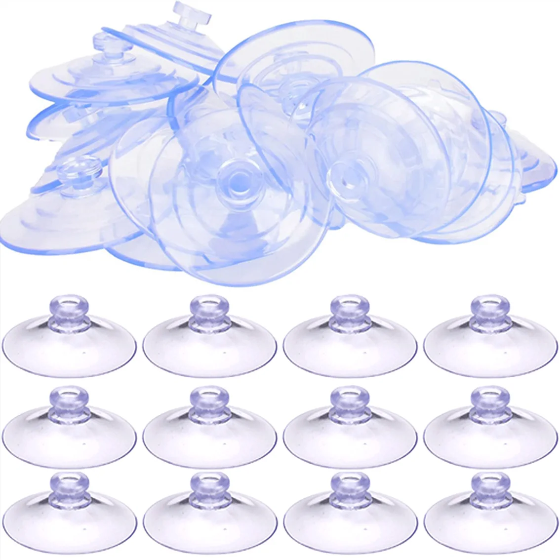 5-50 шт. 18/20/30 мм прозрачная присоска из ПВХ грибовидная головка стеклянная для