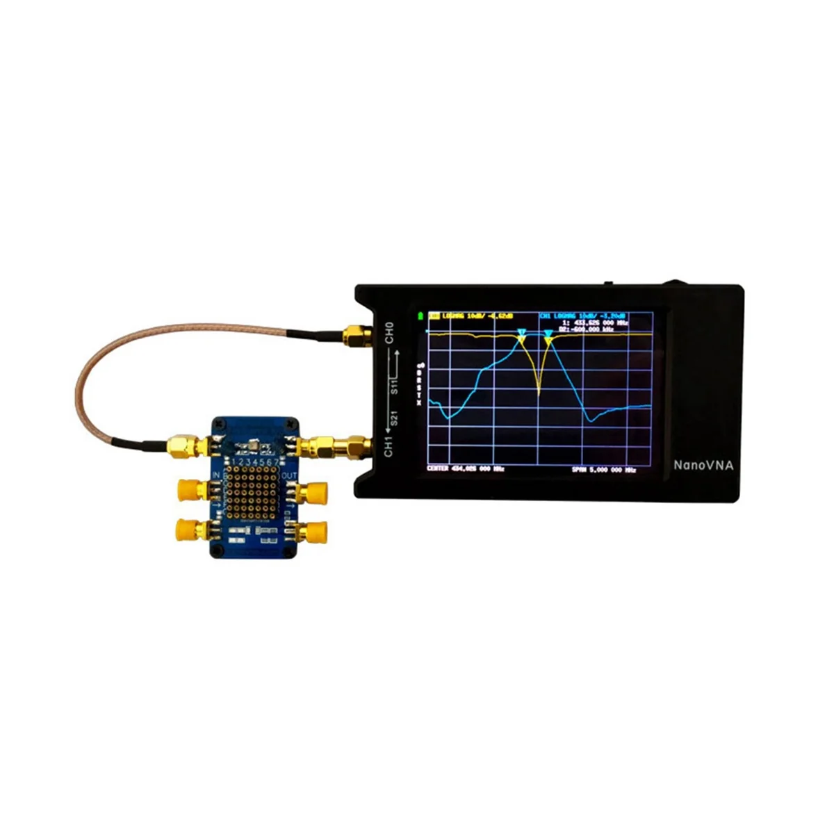 

Testboard Kit VNA Test Demo Board Vector Network Analyzer Testing Board