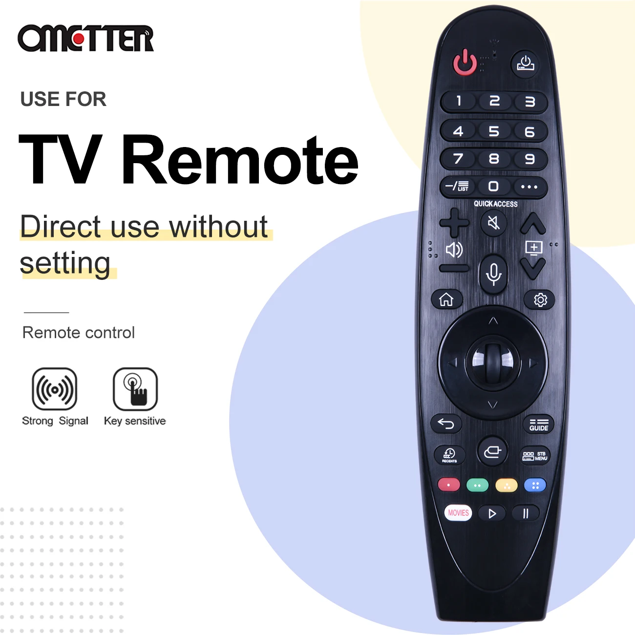 

New AN-MR19BA For L-G TV Magic Remote Control 70UM7370PUA 65UM7300AUE 43UM7300PUA 55SM8600PUA No Voice No mouse