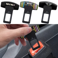 car seat belt buckle auto emblem safety belt plug clip accessories for bmw mini cooper one s jcw r55 r56 r60 f55 f56 countryman
