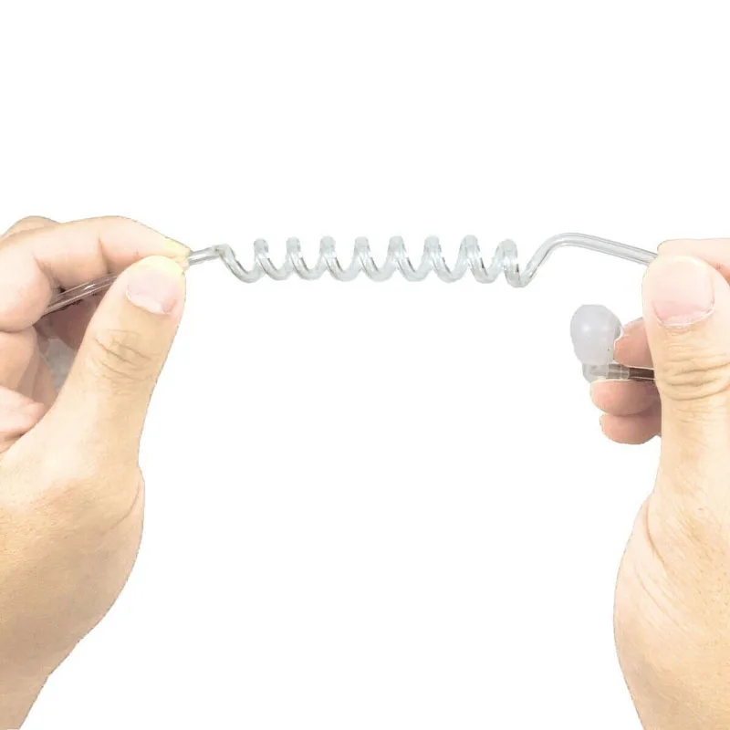 HYT Air Tube Ear-mounted Headphones PTT Mic Speaker Headset for Hytera TD350 TD360 TD370 PNC370 BD300 BD350 BD360 Walkie-talkie