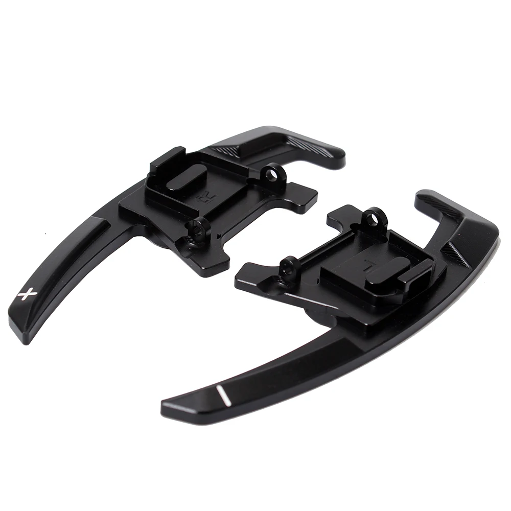 2Pcs Car Auto Steering Wheel Paddle Extend Shifter Metal Shift Gear Extension For VW GOLF 7 GTI R GTD GTE MK7 2014-2019 |