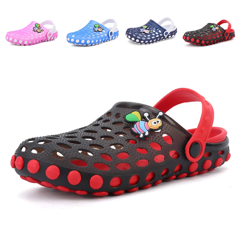 

Children's Water Sports Wading Shoes Summer Boys And Girls' Fashionable Beach Sandals Parent-child Hole Shoes
