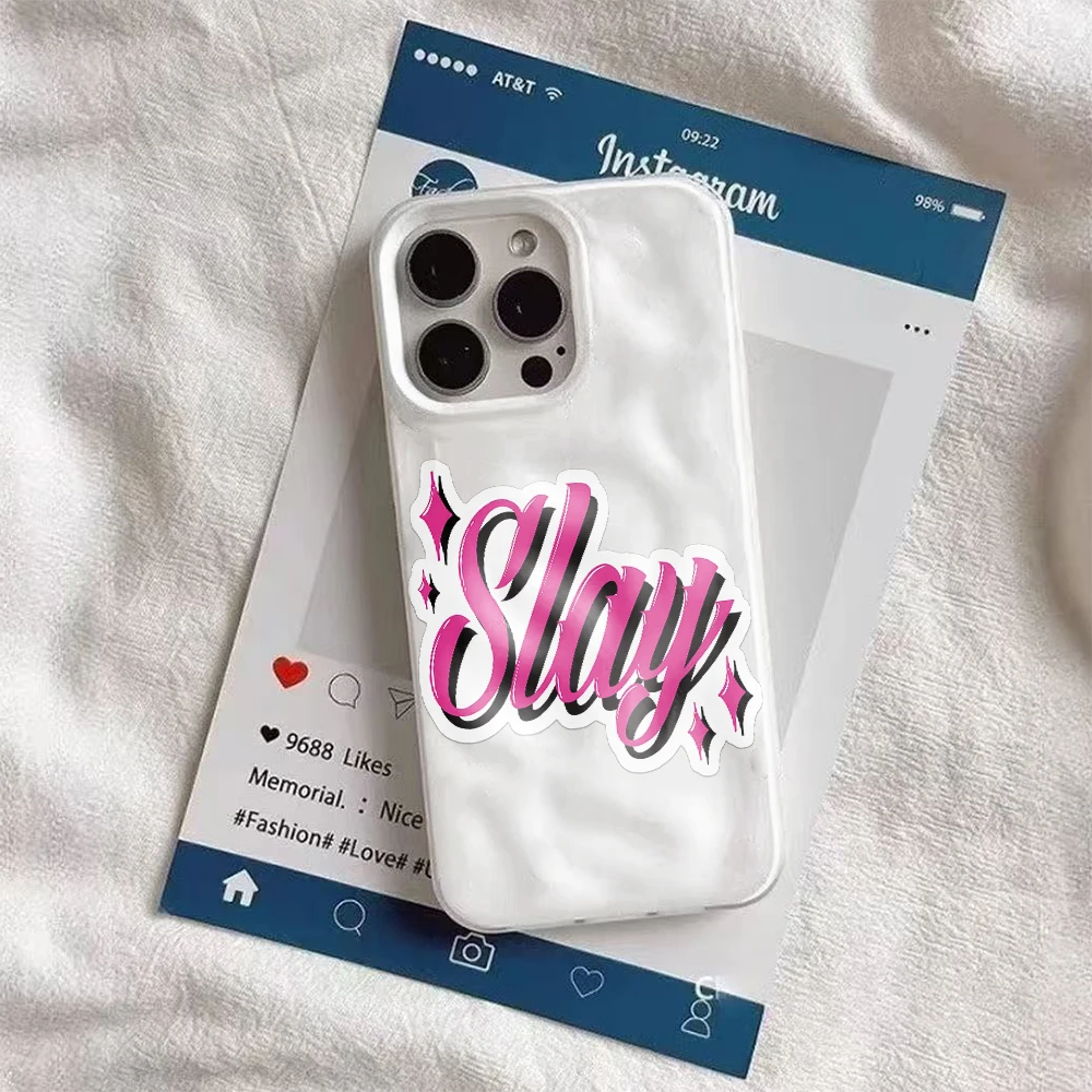 Новый розовый блестящий чехол Slay Classic Hot Minimal Grip из мягкого TPU для iPhone 14, 11, 13, 15, 17 Pro, Air, 12 Max (art.: 3920dca828056) - 3920dca828056