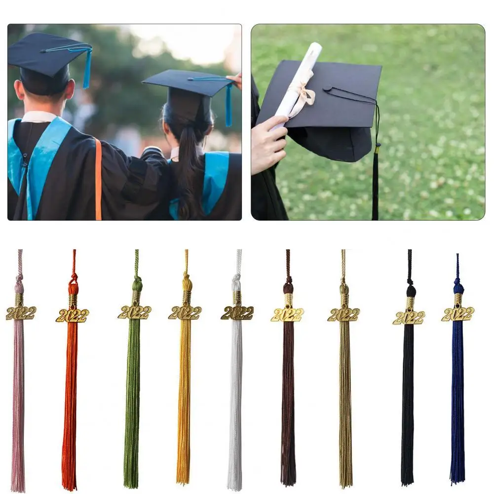 

Unique Metal Year Card Graduation Tassel 2022 Graduates Tassel Multicolor Comfortable
