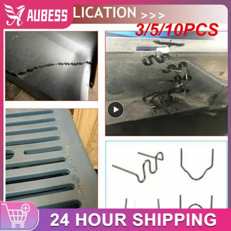 

3/5/10PCS Tool Plastic Welding Bumper Soldering Iron Staples Bumper Repair Hot Plastic Welder Heat Gun Hot Stapler