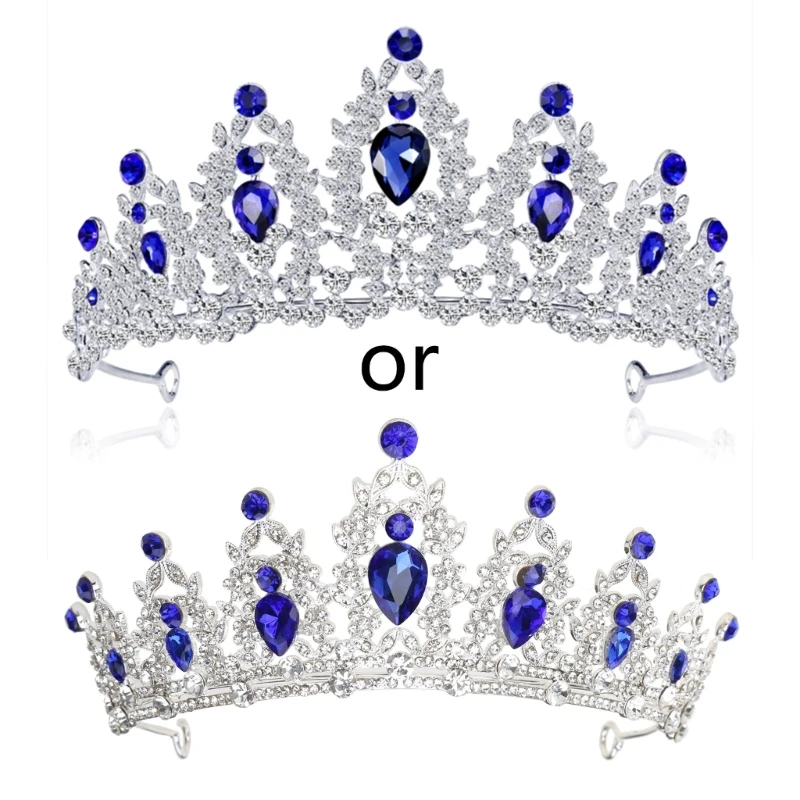 

Wedding Crown Tiara Crystal Birthday Crown for Women for rhinestone Queen Crown Bridal Party Pageant Crown Wedding Hairb