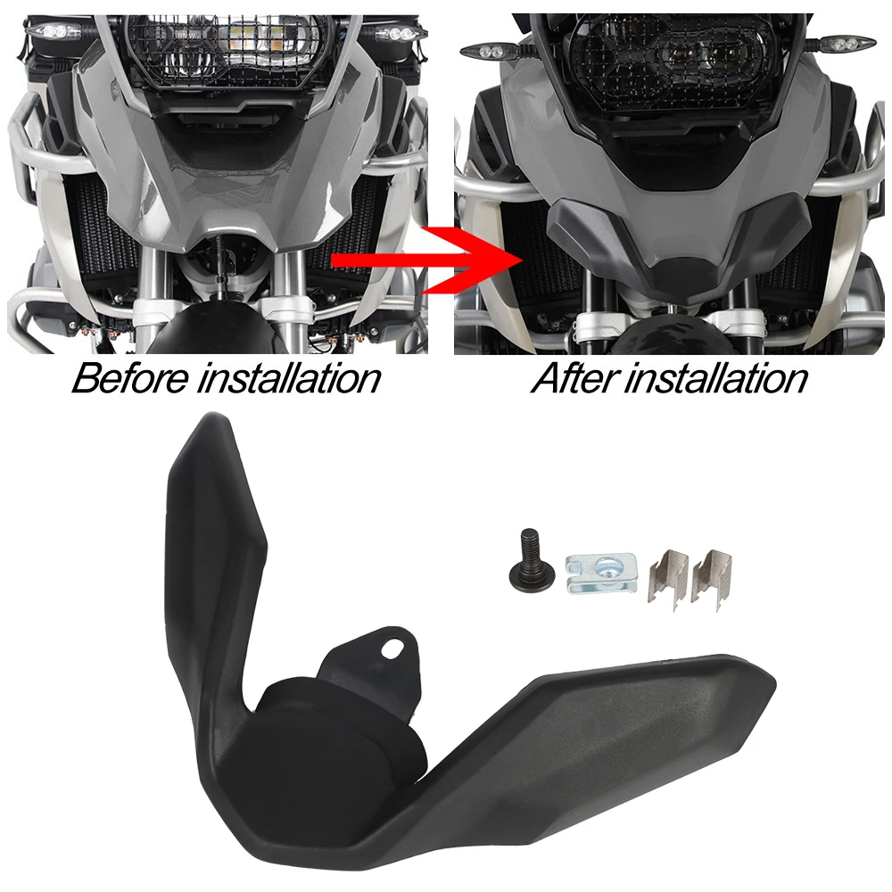 

Wheel Extender Cover Retrofit Kit Front Beak Fairing Extension For BMW R1200GS R1250GS LC ADV 2018-2019 Motorcycle Accessories