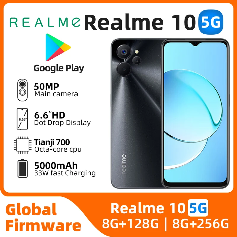 Смартфон Realme 10 8/128ГБ 8/256ГБ china б/у