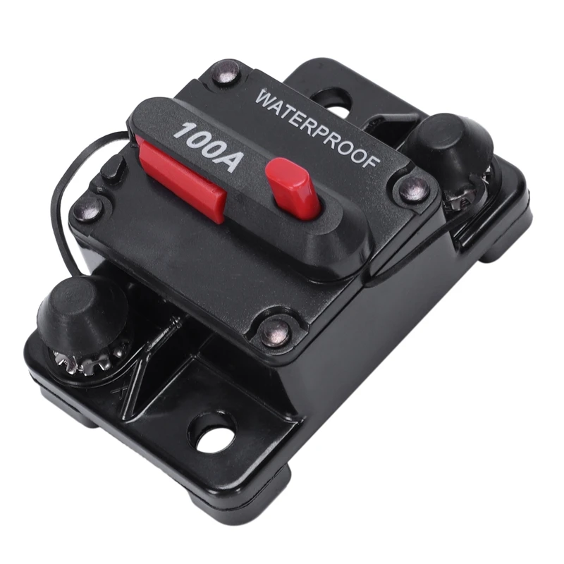 Автомобильный морской держатель предохранителя аудио 12 В/24 В 100 А цепь ручного