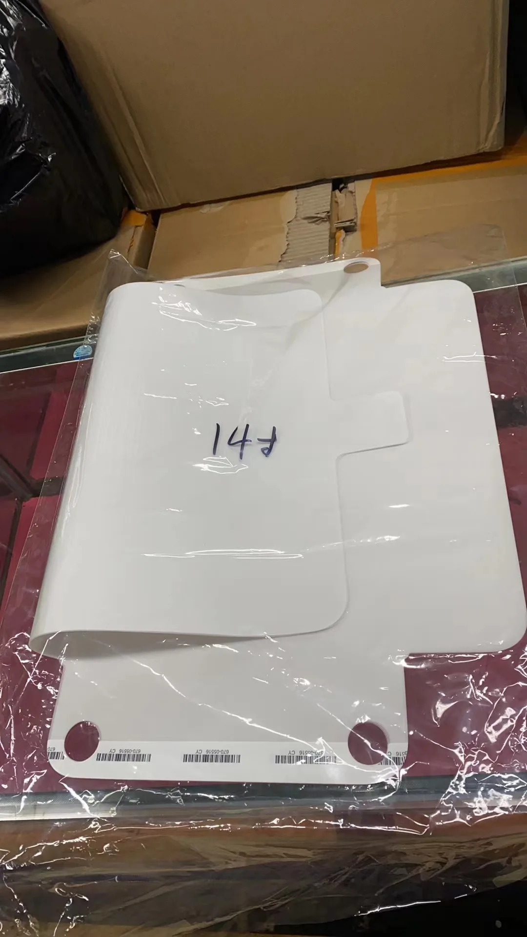 10 шт. новые заводские бумажные наклейки-уплотнения для Macbook Air Pro M1 M2 M3 Max 13 14 15 16