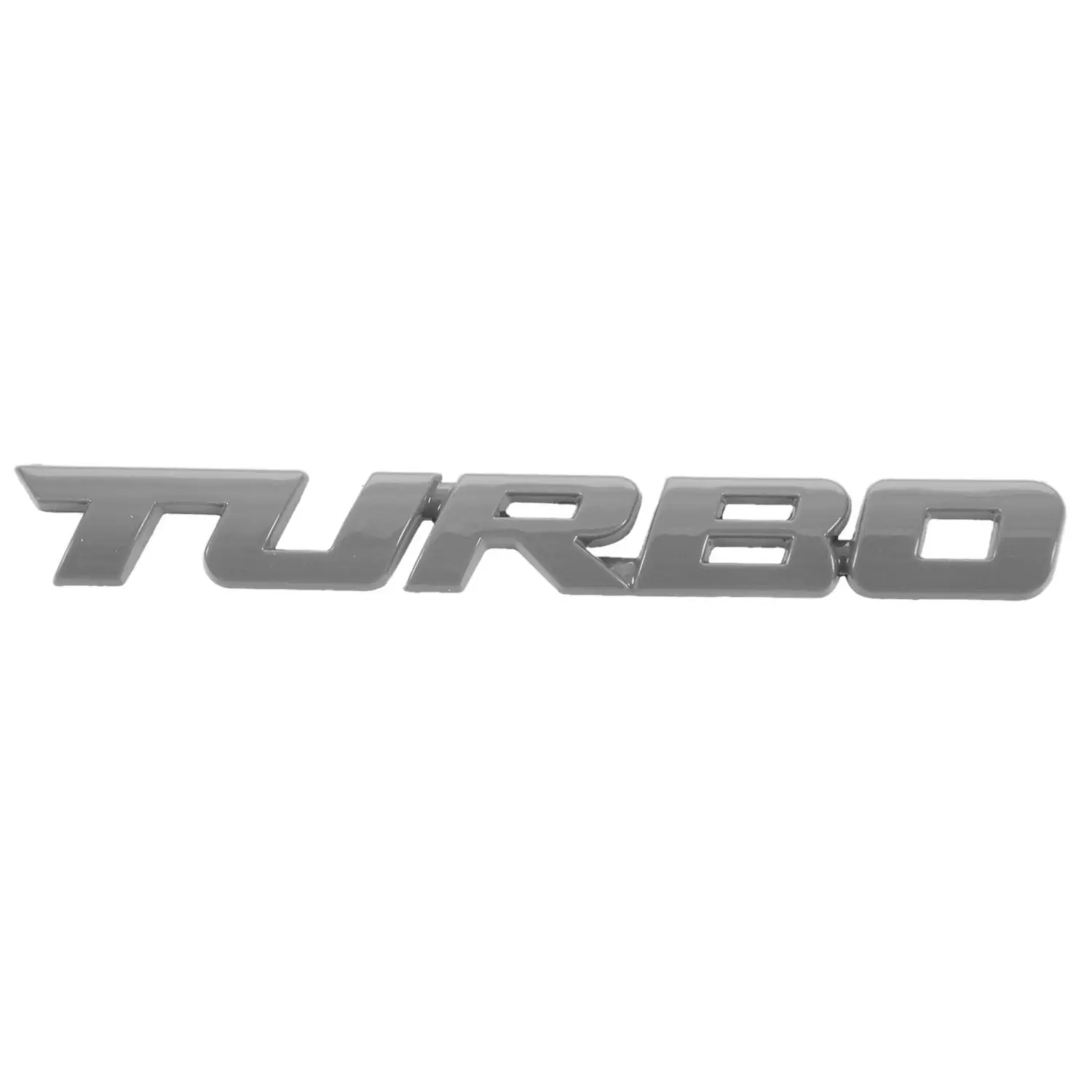

Универсальная металлическая 3d-эмблема TURBO для автомобиля мотоцикла, серебряная наклейка