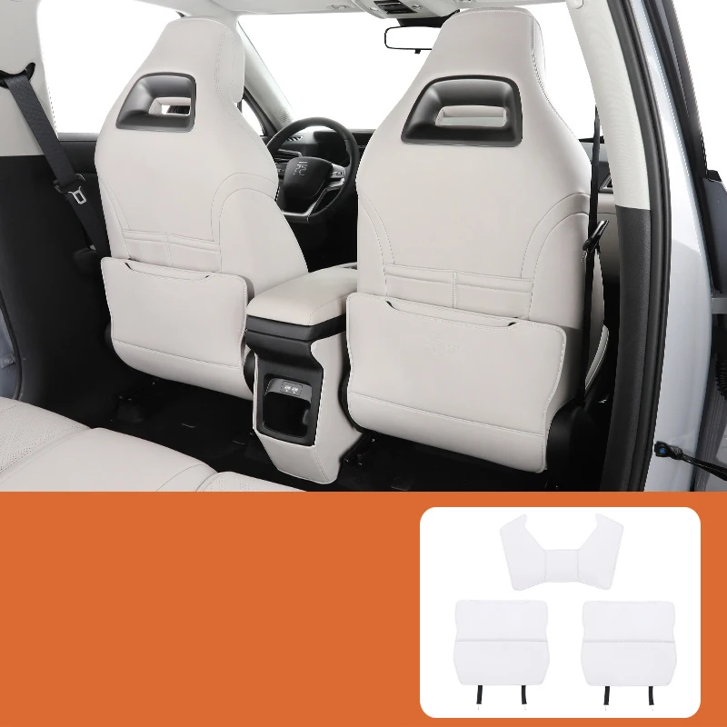 Для BYD Yuan Pro Yuan UP EV 2023 2024 автомобильный Стайлинг коврик для заднего сиденья с защитой от ударов заднего сиденья коврик для защиты от грязи автомобильные аксессуары