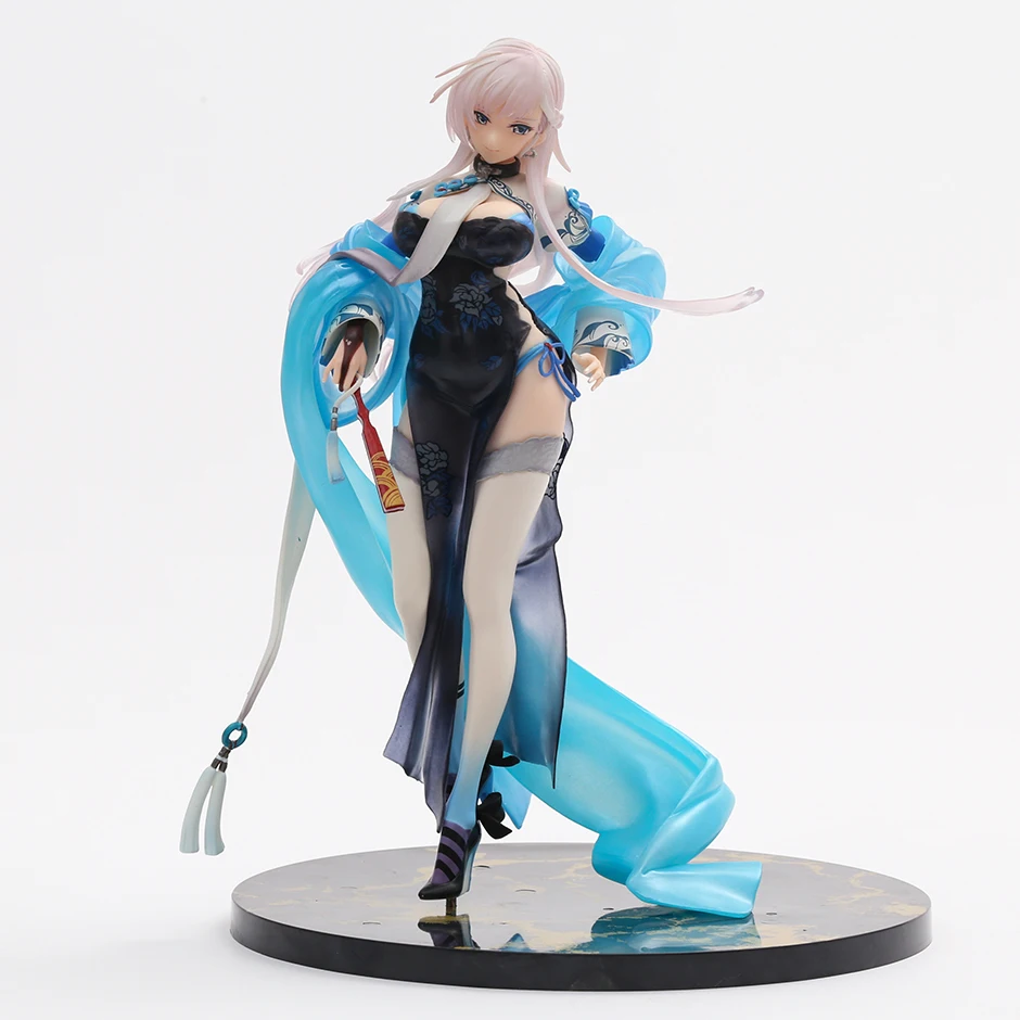 

Hot Game Azur Lane Belfast Iridescent Rosa Ver. 1/7 Scale Collection Figure Figurine Model Statue