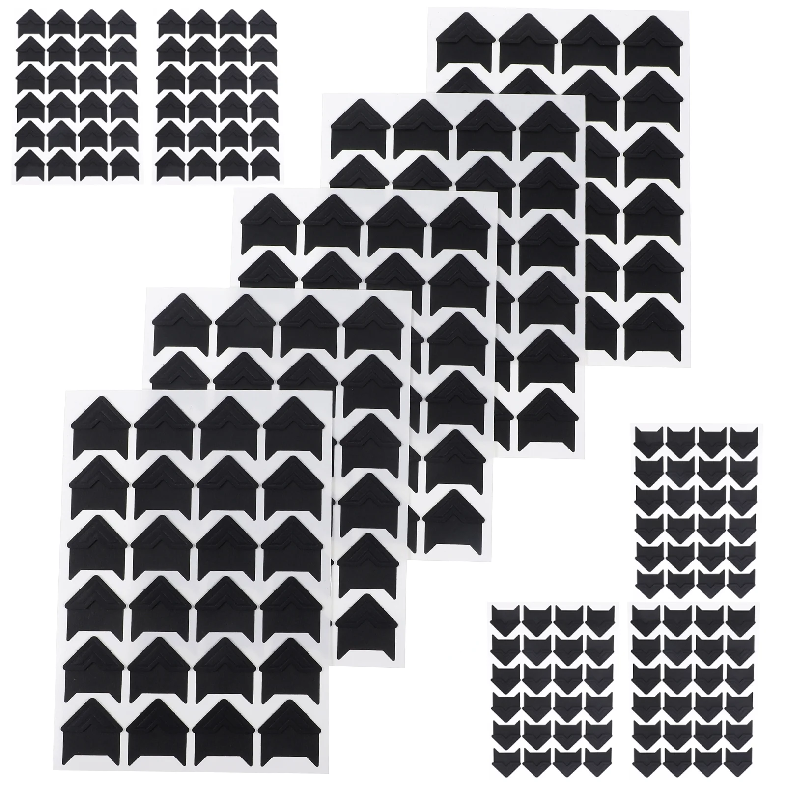 10 листов угловые наклейки для альбома фотоугловые самоклеящиеся картинки