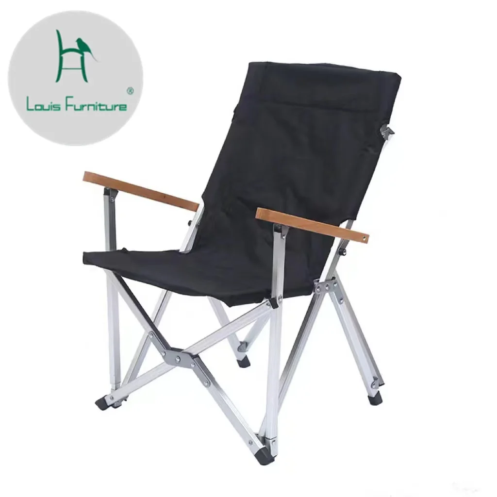 

Louis Fashion Small Outdoor Folding Picnic Chairs Portable Barbecue Articles Camping Chair Ogawa Chair Convenient Comfortable