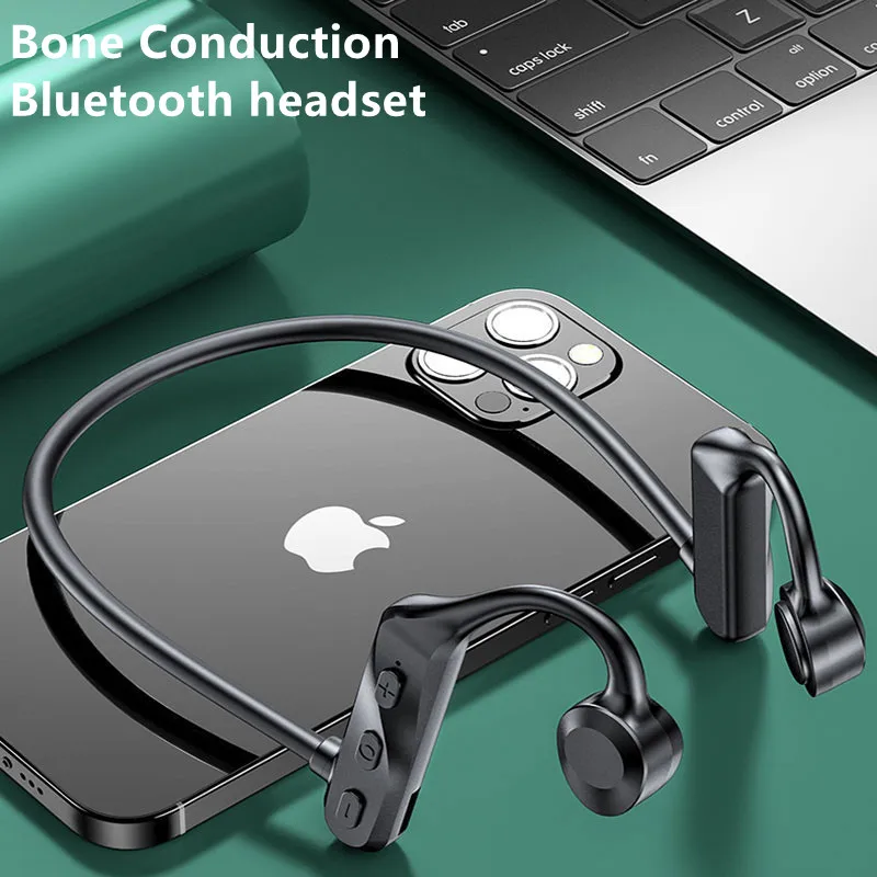 

Беспроводные наушники Bluetooth с костной проводимостью, спортивные водонепроницаемые наушники, гарнитура для IPhone, Huawei, Xiaomi, Samsung