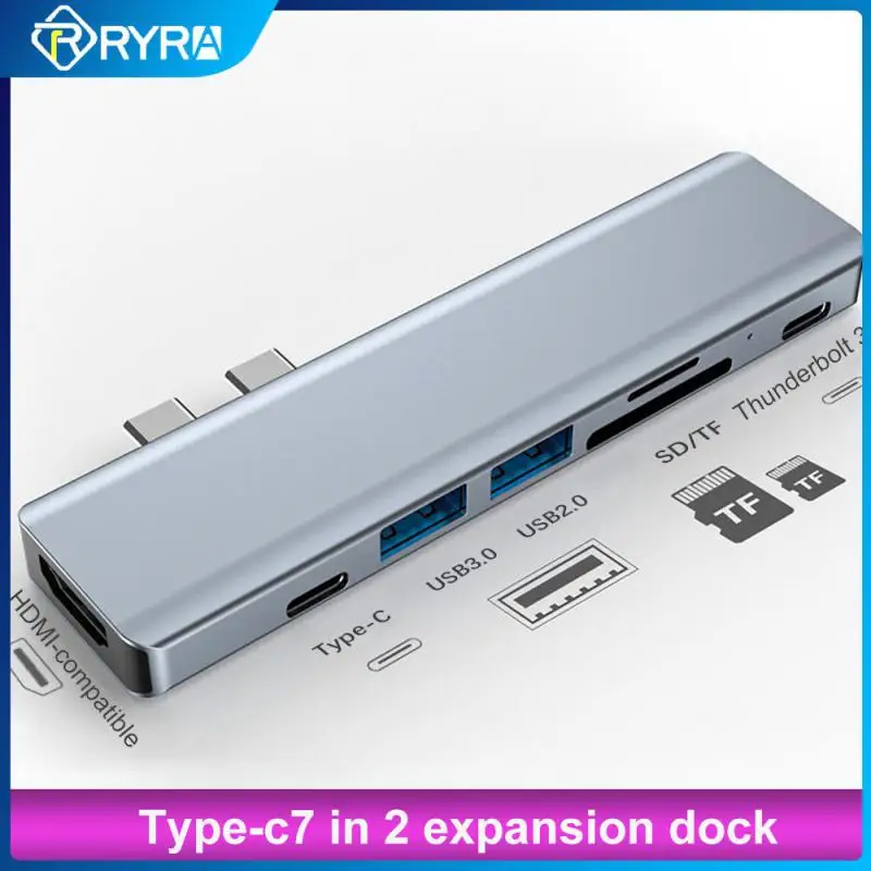 

USB-разветвитель 7 в 1, USB Type-C, 4K, HDMI