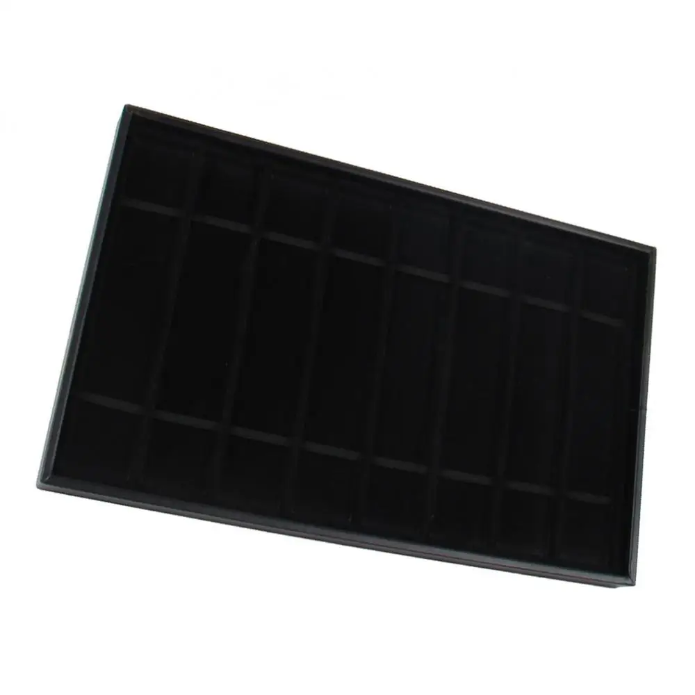 Фото Органайзер для украшений из искусственной кожи с 8 отделениями для браслетов, ожерелий и ремешков для часов №1