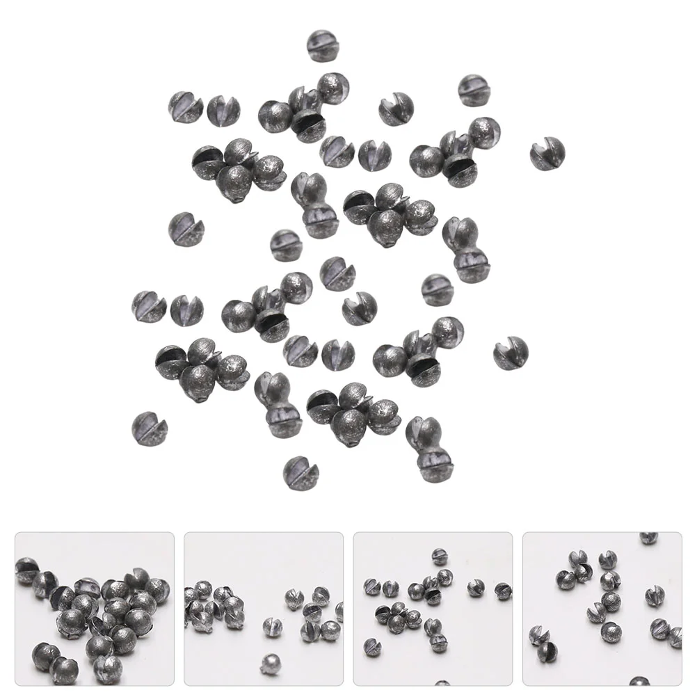 

1 Set of Convenient Fishing Sinkers Wear-resistant Fishing Weights Portable Lead Sinkers