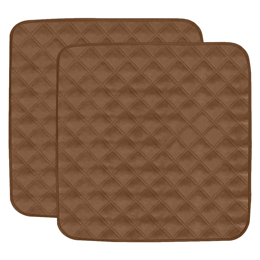 

2pcs Water Resistant Polyester Taffeta Chair Cover Car Incontinence Pet Isolation Pad Wheelchair Cushion Seat Mat Sofa Non-Slip