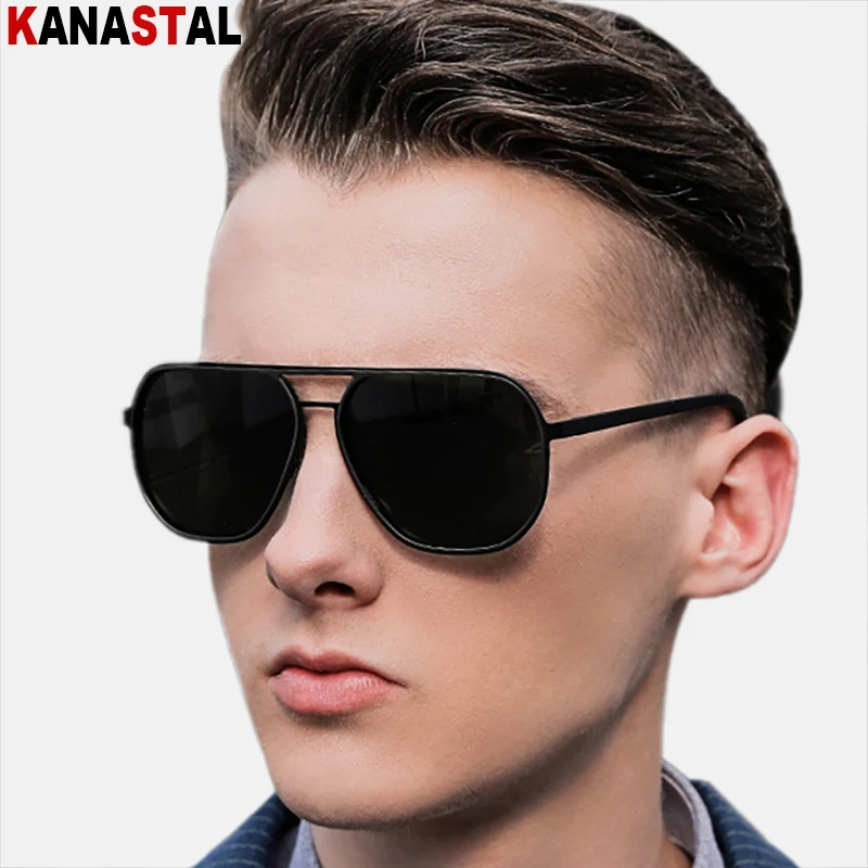 

Men's Polarized Sunglasses UV400 Retro Male Sun Glasses Metal Polygon Eyeglasses Frame Driving Fishing Outdoors Sunshade Eyewear