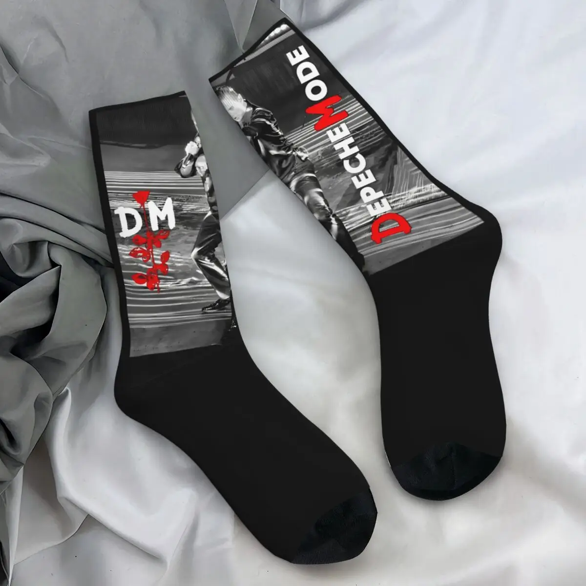 Чулки для пар Depeche модные чулки высококачественные носки отдыха Осенние