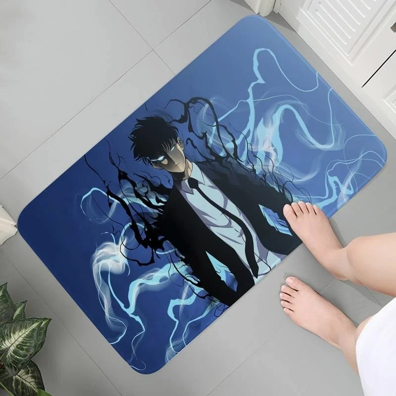 

Rug Bathroom Bedroom Carpet Anti-slip Soft Doormat Mats 3D For Home And Comfort Solo Leveling Mat bedside Bath Mats Prayer Rug