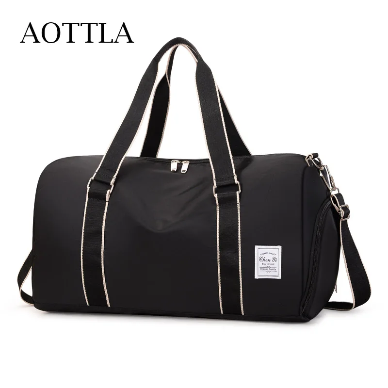 

AOTTLA Women's Handbag Big Capacity Travel Bags Oxford Cloth New Fitness Yoga Bag Ladies Shoulder Bag Wet And Dry Crossbody Bags