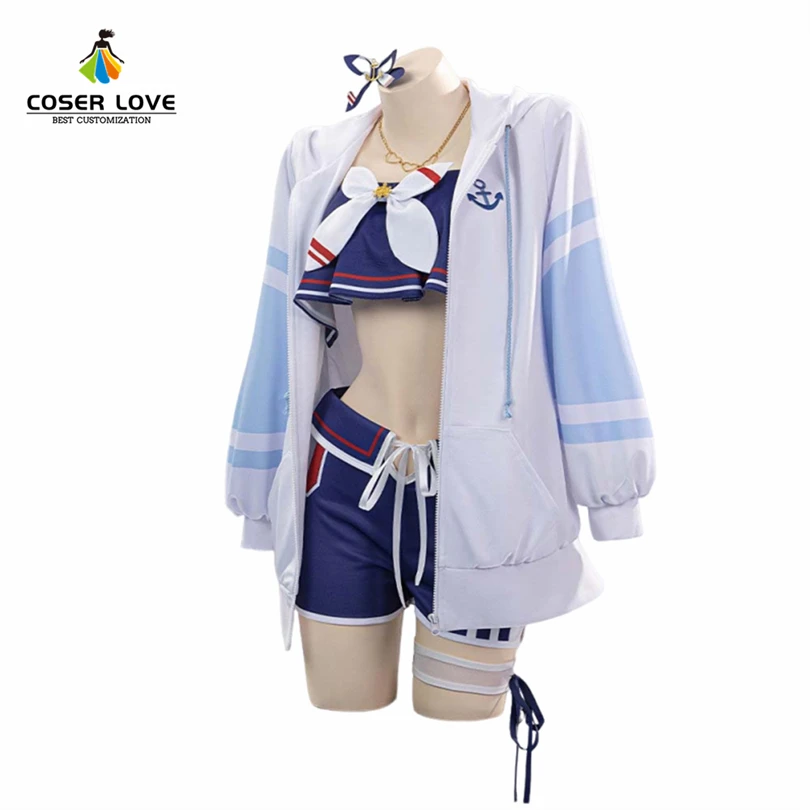 Фото Костюм для косплея Uma Musume Pretty Derby Cheval Grand Swimsuit, наряд для Хэллоуина, аниме-фестиваля, комик-кон №1