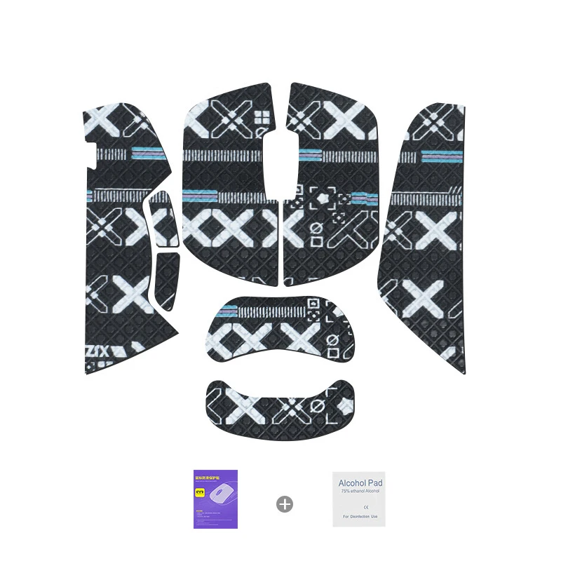 Нескользящая впитывающая Пот ручка-лента для мыши наклейка скейта LAMZU THORN 4K