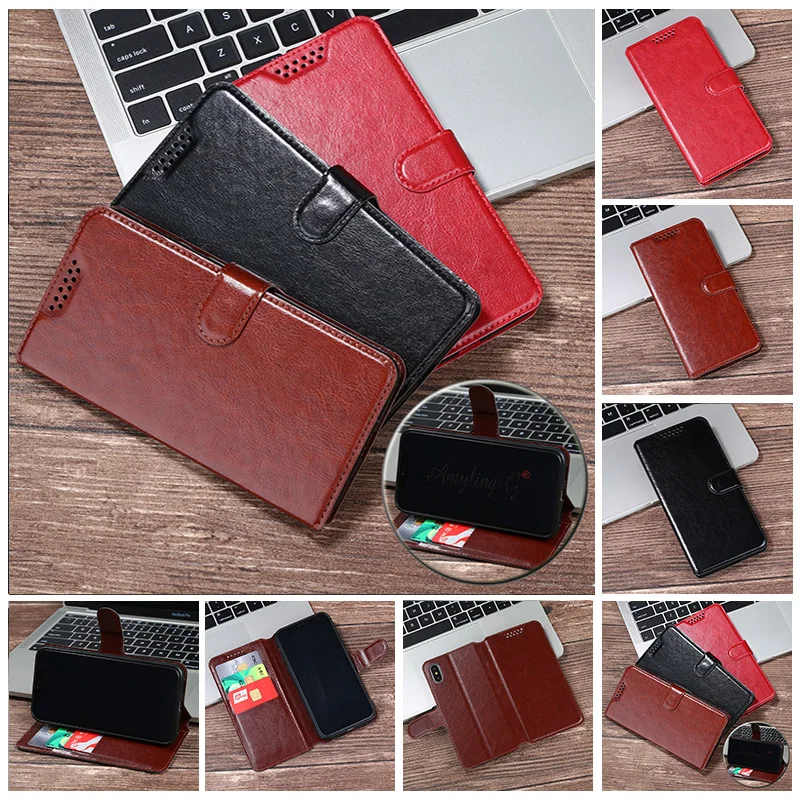 

Flip Leather Wallet Phone Case For Lenovo A8 2020 L10041 6.53"