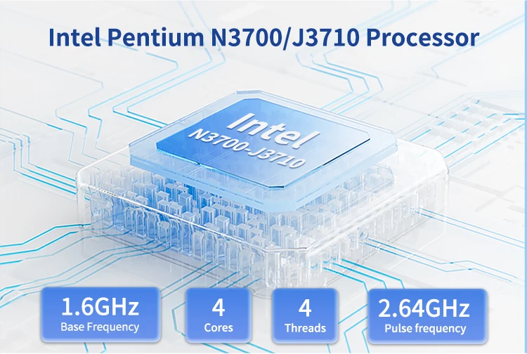 Фото Безвентиляторный мини-ПК Nano ITX J3160 с Wi-Fi, VGA и MINI PCIE №5