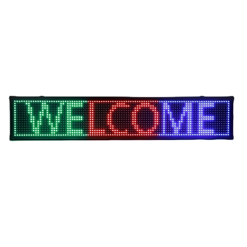 

Welcome to customize open sign board LED advertising screen display