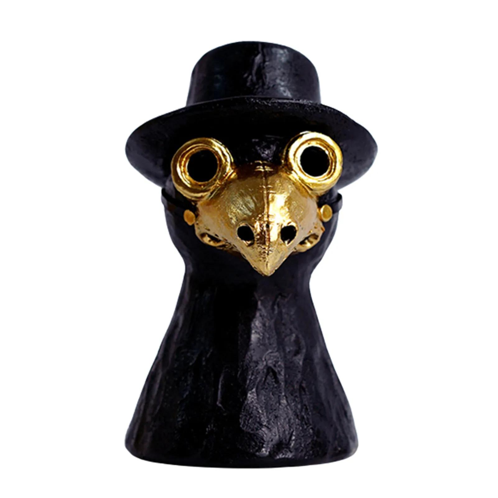 

Voodoo Doll Cone Burner Incense Burner Censer Resin Ornament Handmade Crafts Sprayable Ornaments Home Desktop Decoration Props