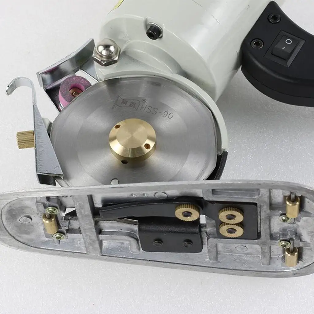 Prettyia Keluli Pemotong Elektrik Kad Kain Selimut Jahit Mesin Memotong Alat