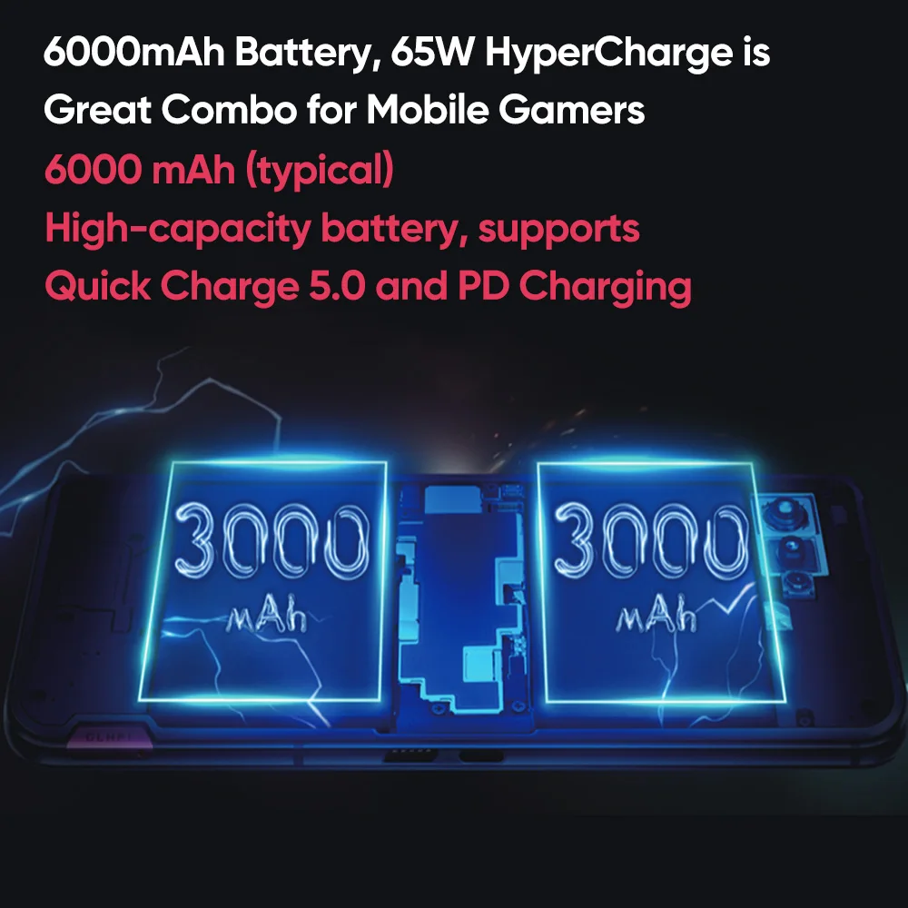 Global Rom Asus ROG Phone 5s ROG 5S 5G Gaming Phone 144Hz Display Snapdragon 888 Plus 6000mAh Fast charging 65W Smartphone