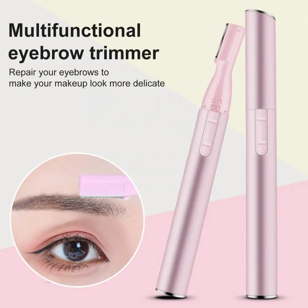  painless effective face Eyebrow Scissors Pen Type Hair Trimmer women Body Shaver Remover Blade Razors
